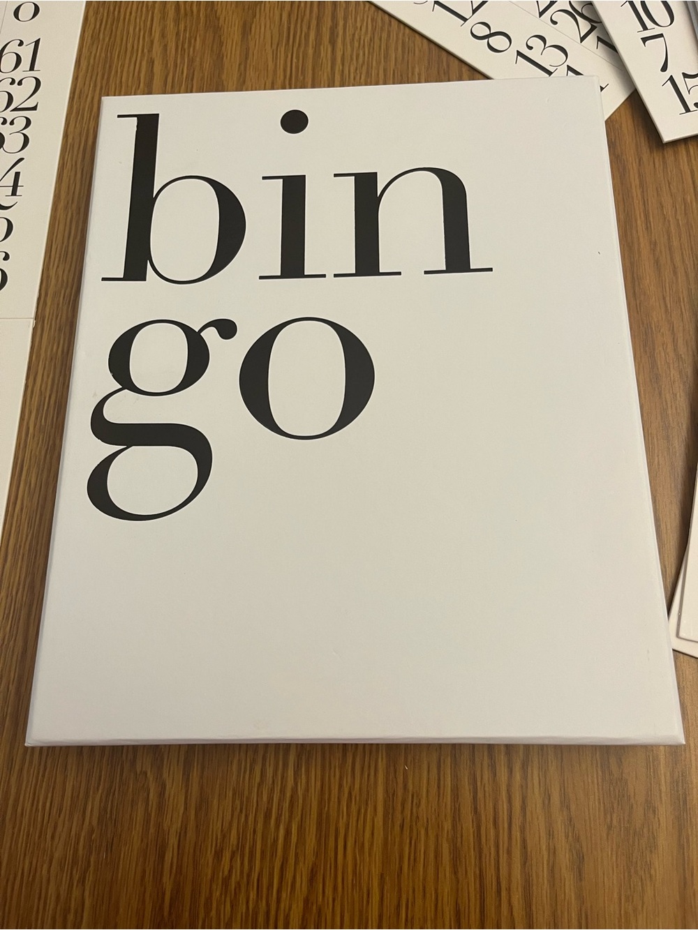 West Emory BINGO Boxed Set Excellent Unused Condition Complete Open
